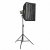 Набор софтбокс 50х70 + световой осветитель bediro t200 + 2.8 стойка