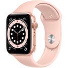 Смарт-часы Apple Watch Series 6 44mm Gold Aluminium Pink Sand Band M00E3  Смарт-часы Apple Watch Series 6 44mm Gold Aluminium Pink Sand Band M00E3
