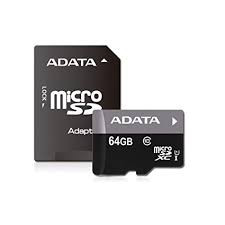 Micro SD Card ADATA 64GB Class10