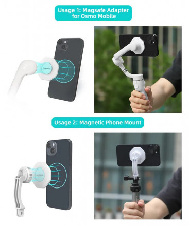 Магнитный держатель смартфона для DJI OM 4/4 SE/5/SE/6 (SunnyLife)