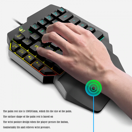 Игровой комплект для телефона Ziyou Lang G5 (мышь,клавиатура,коврик в комплекте)