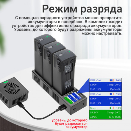 Мультифункциональное зарядное устройство DJI Mavic 3 (YX)