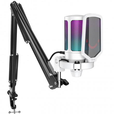 Микрофон с кронштейном FiFine A6T