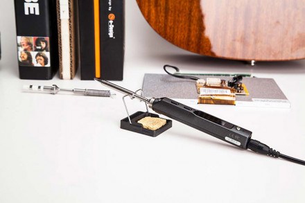 Подставка для паяльника с губкой (Чёрный)