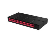 Коммутатор сетевой неуправляемый настольный Mercusys MS108 (8х100 Mb/s)