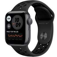 Смарт-часы Apple Watch Nike SE 40mm Space Gray Aluminium Black Nike Band MYYF2 