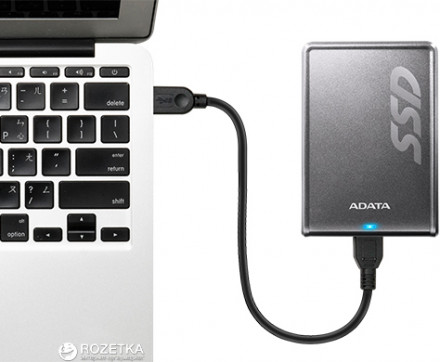 Жёсткий диск SSD EXTERNAL ADATA SV620H 512GB MLC 2,5" USB 3.0