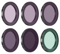 Набор из 6 фильтров (ND8/16/32/64/1000/CPL) DJI Osmo Action 4 (All Day) (Freewell)