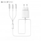 Сетевое зарядное устройство Borofone BA3A 2USB  Сетевое зарядное устройство Borofone BA3A 2USB