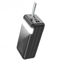 Внешний аккумулятор Hoco J86B 60000 mAh | Компактный Power Bank с быстрой и безопасной зарядкой