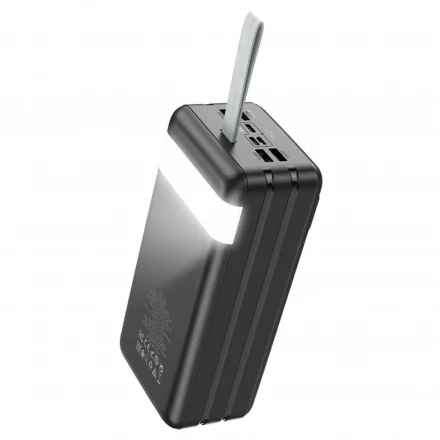 Внешний аккумулятор Hoco J86B 60000 mAh | Компактный Power Bank с быстрой и безопасной зарядкой