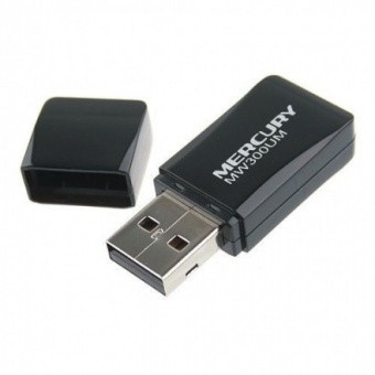 Адаптер Wi-Fi Mercusys USB MW300UM до 300 Мбит/с