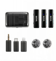 Беспроводной Универсальный Микрофон Boya Link (Петличка) Беспроводной Универсальный Микрофон Boya Link (Петличка)