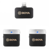 Беспроводной Микрофон Boya BY-M1V6 (Lightning) (Петличка)