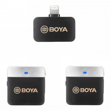Беспроводной Микрофон Boya BY-M1V6 (Lightning) (Петличка)