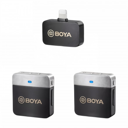 Беспроводной Микрофон Boya BY-M1V6 (Lightning) (Петличка)