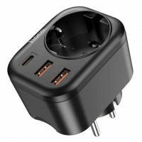 Многофункциональная розетка Hoco NS3 (20W)