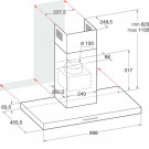 ВЫТЯЖКА HOTPOINT-ARISTON HHBS 9.8F LT X