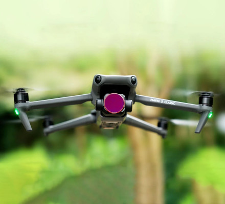 Набор нейтрально-поляризационных фильтров (ND8-PL/16/32/64) DJI Mavic 3 Classic (Bright Day) (Freewell)