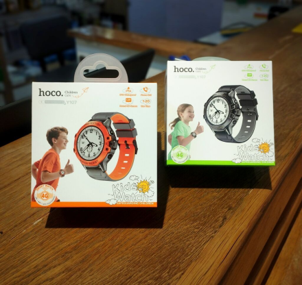 Детские умные часы HOCO Y107 Kids Watch с GPS, SIM и кнопкой SOS