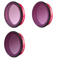 Набор из 3 градиентных фильтров (ND8-GR/ND16-4/ND32-8) DJI Osmo Action (Professional) (PGYTECH P-11B-021)