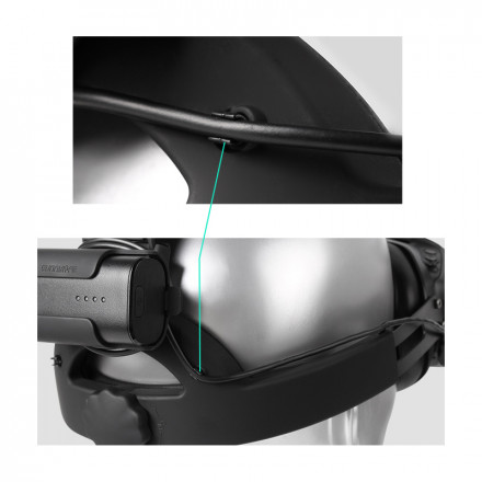 Регулируемый головной ремень DJI FPV Goggles V2 с креплением для аккумулятора (SunnyLife)