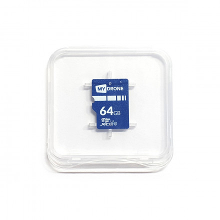 Карта памяти 64Gb MyDrone microSDXC Class 10 UHS-I U3 (MIXZA)