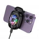 Игровой кулер для смартфона Hoco GM76 с RGB-подсветкой – охлаждение телефона для игр Игровой кулер для смартфона Hoco GM76 с RGB-подсветкой – охлаждение телефона для игр