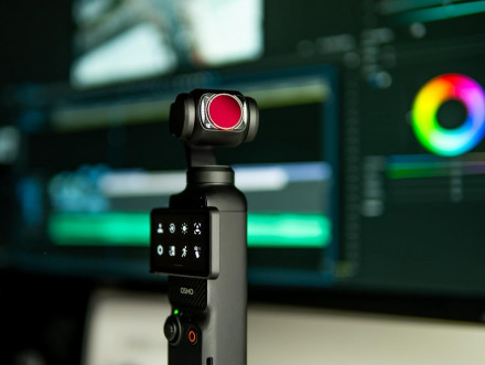 Набор нейтрально-поляризационных фильтров (ND8-PL/16/32/64) DJI Osmo Pocket 3 (Bright Day) (Freewell)