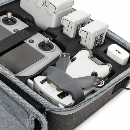 EVA кейс квадрокоптера DJI Mini 4 Pro, пульта и аксессуаров (SunnyLife)