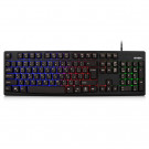 Клавиатура SVEN KB-C7100EL, с подсветкой, черная  Клавиатура SVEN KB-C7100EL, с подсветкой, черная