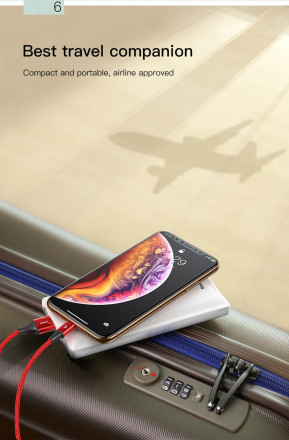 PowerBank Baseus на 20000 mAh с функцией быстрой зарядки