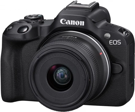 Беззеркальный Фотоаппарат CANON EOS R50 + RF-S 18-45 IS STM + RF-S 55-210 IS STM