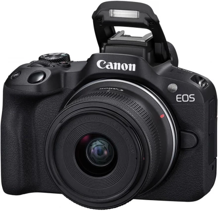 Беззеркальный Фотоаппарат CANON EOS R50 + RF-S 18-45 IS STM + RF-S 55-210 IS STM
