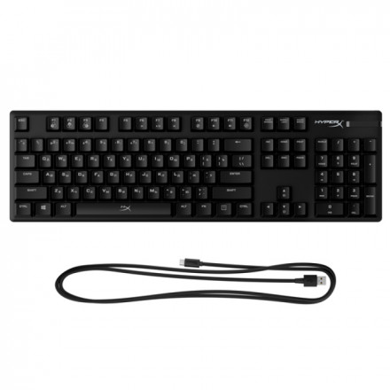 КЛАВИАТУРА ИГРОВАЯ HYPERX ALLOY ORIGINS MECHANICAL (HX-KB6RDX-RU)
