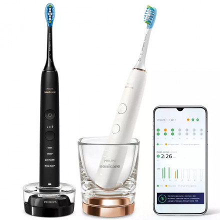 Набор электрических зубных щеток Philips DiamondClean HX9914/57