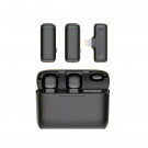 Двойной петличный микрофон на айфон J13 Lightning (Петличка) Двойной петличный микрофон на айфон J13 Lightning (Петличка)