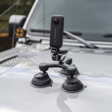 Комплект быстросъемных креплений CapLock для экшн-камер (база c шаровой головкой) (PGYTECH P-CG-145)