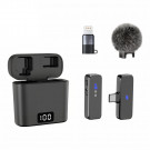 Беспроводной Микрофон N3+ (Lightning, Type-C) (Петличка) Беспроводной Микрофон N3+ (Lightning, Type-C) (Петличка)