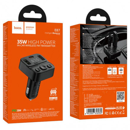 FM Модулятор Hoco E87