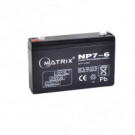 Аккумулятор MATRIX NP7-6 6V 7Ah Аккумулятор MATRIX NP7-6 6V 7Ah